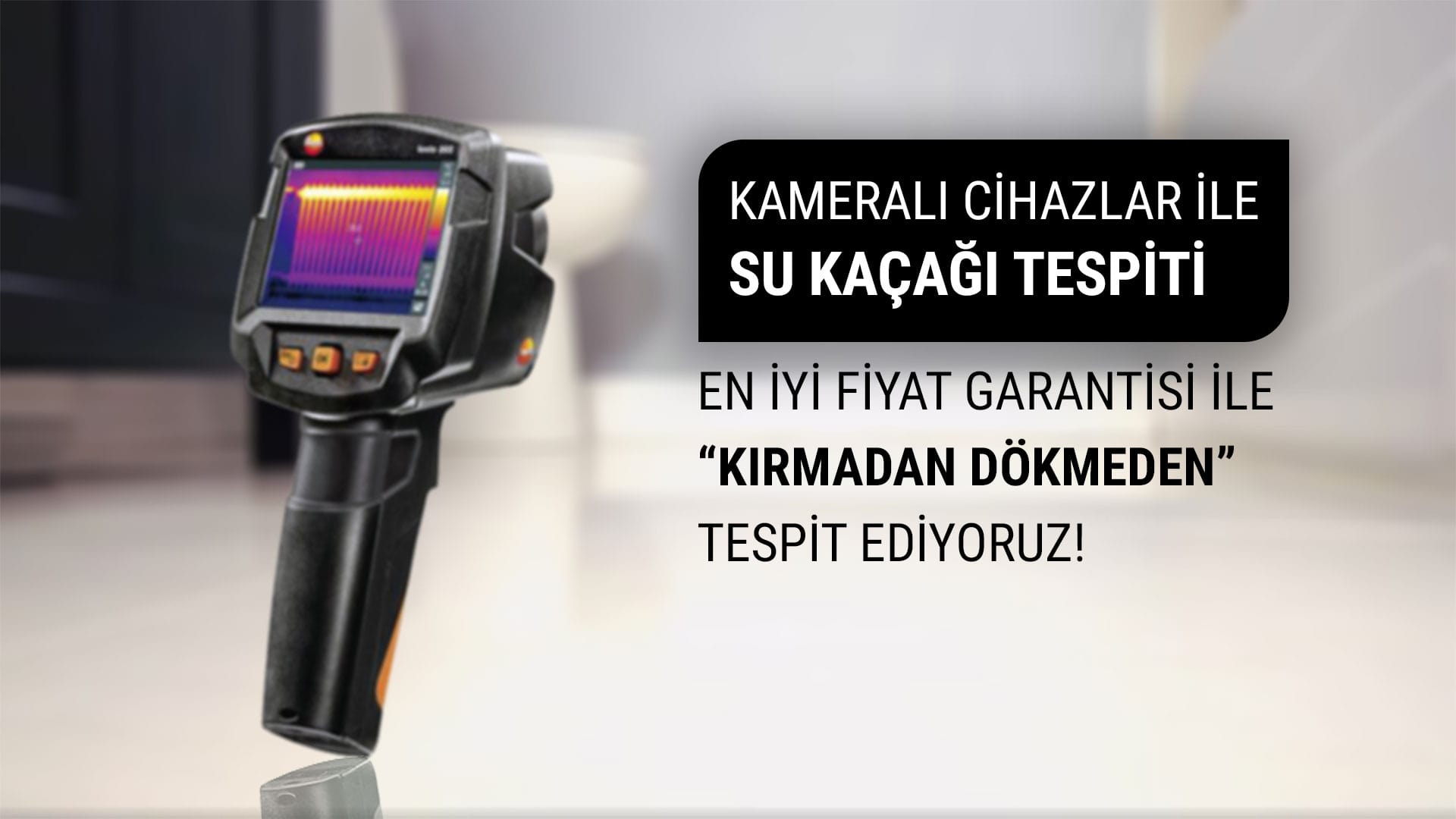 Çeşme Su Kaçağı Tespiti